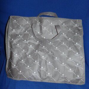 New & Unused Snowman Exclusive Travel Bag Soft Foldable Fabric "Suit Case"